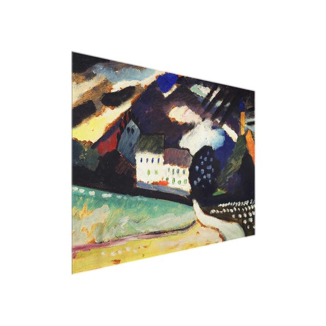Estilos artísticos Wassily Kandinsky - Murnau, Castle And Church Ii