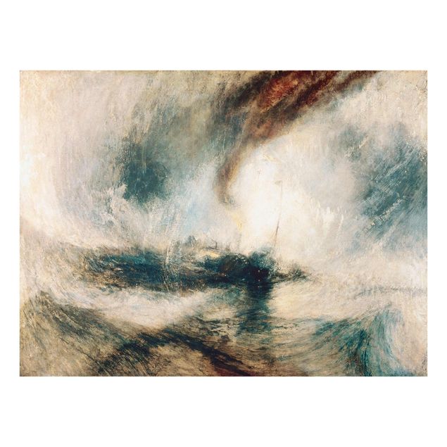 Cuadros paisajes William Turner - Snow Storm - Steam-Boat Off A Harbour’S Mouth