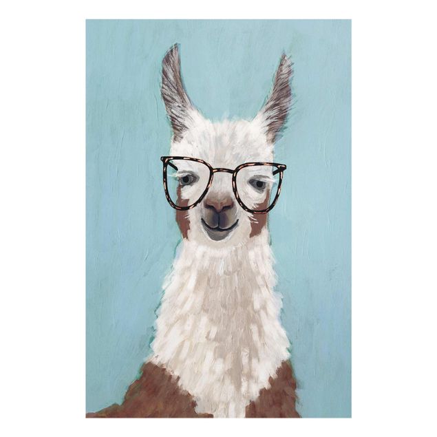 Cuadros animales Lama With Glasses II