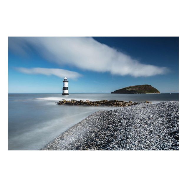 Cuadros de cristal paisajes Lighthouse In Wales