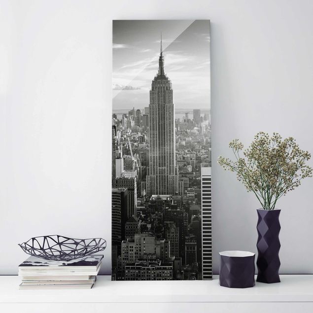 Cuadros de cristal Nueva York Manhattan Skyline