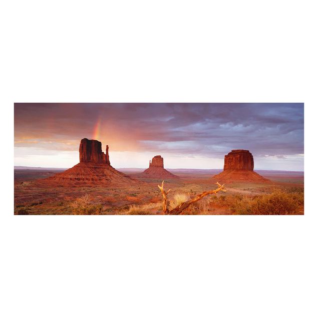 Cuadros paisajes Monument Valley At Sunset
