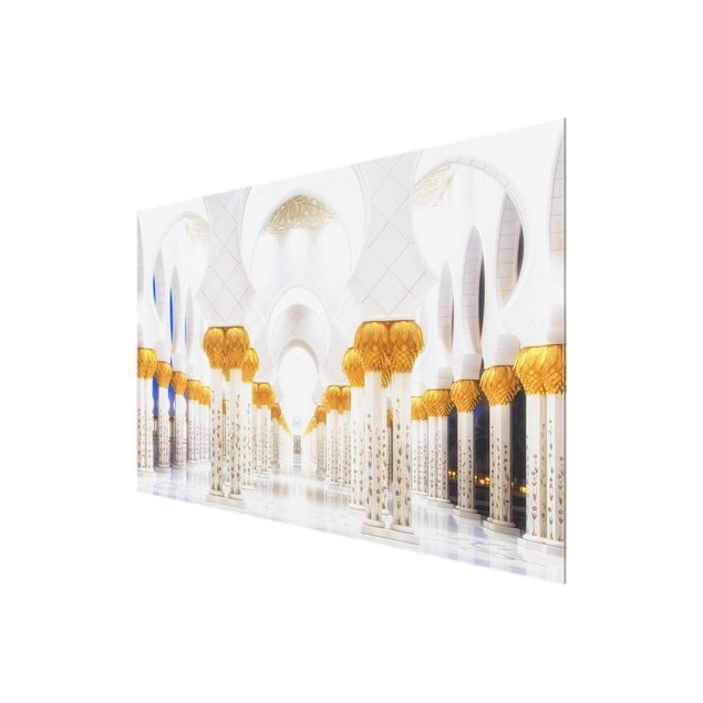 Tableros magnéticos de vidrio Mosque In Gold