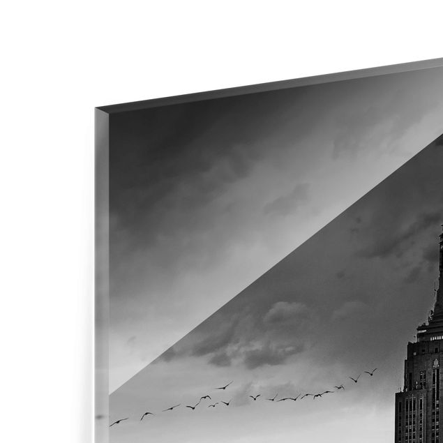 Cuadros a blanco y negro New York Rockefeller View