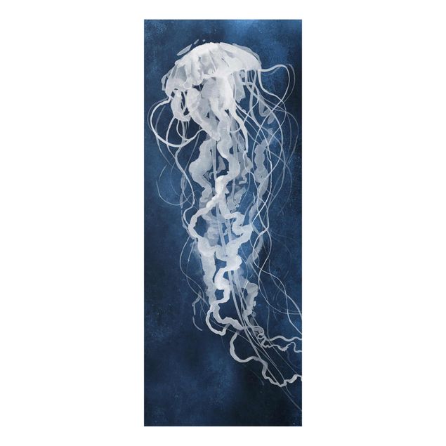 Cuadros en tonos azules Jellyfish Dance I