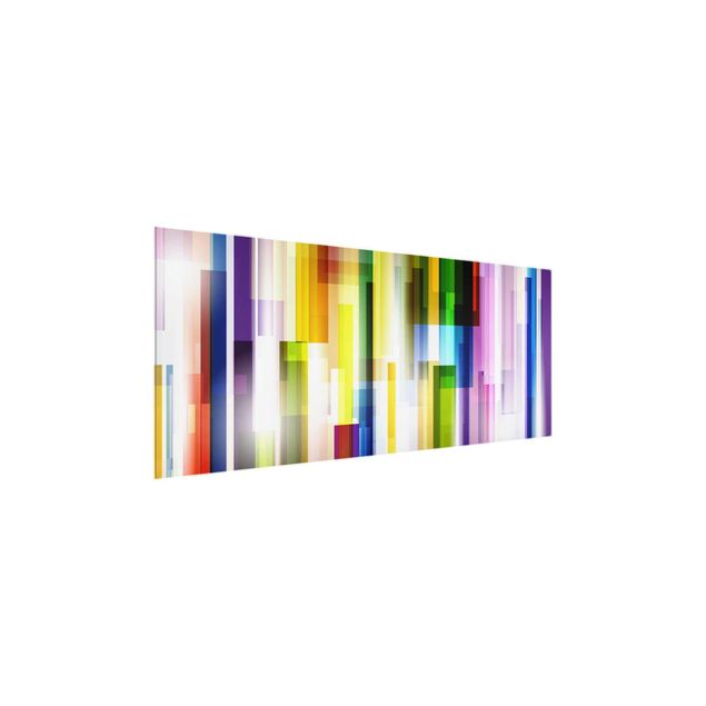Cuadros abstractos modernos Rainbow Cubes