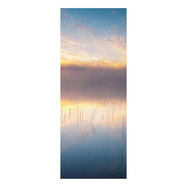 Cuadros de naturaleza Sunrise Swedish Lake