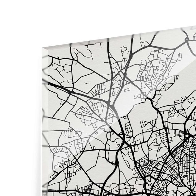 Cuadros modernos Hamburg City Map - Classic