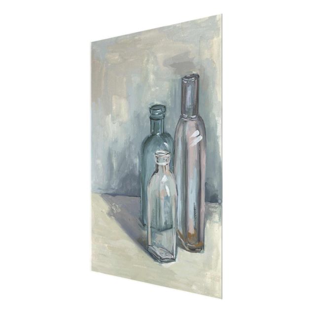 Tableros magnéticos de vidrio Still Life With Glass Bottles I