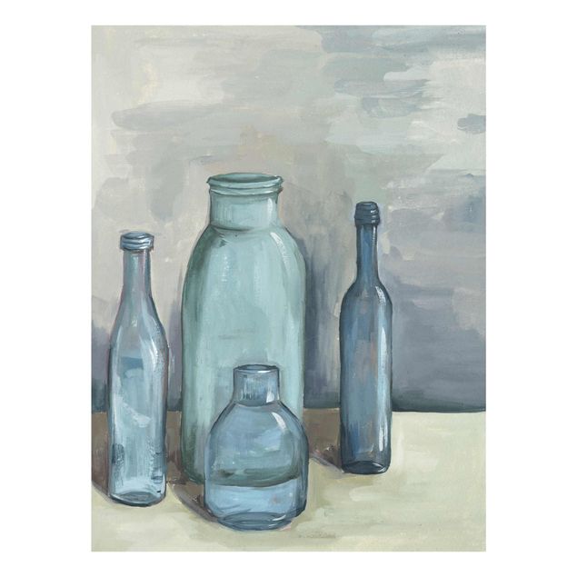 Cuadros Still Life With Glass Bottles II