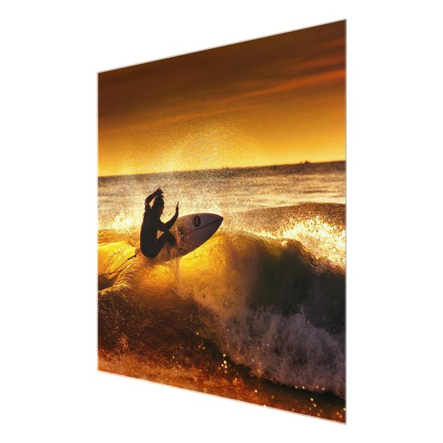 Cuadros de cristal playas Sun, Fun and Surf