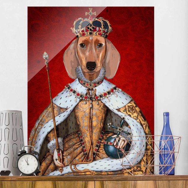 Decoración de cocinas Animal Portrait - Dachshund Queen