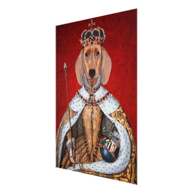 Cuadros Animal Portrait - Dachshund Queen