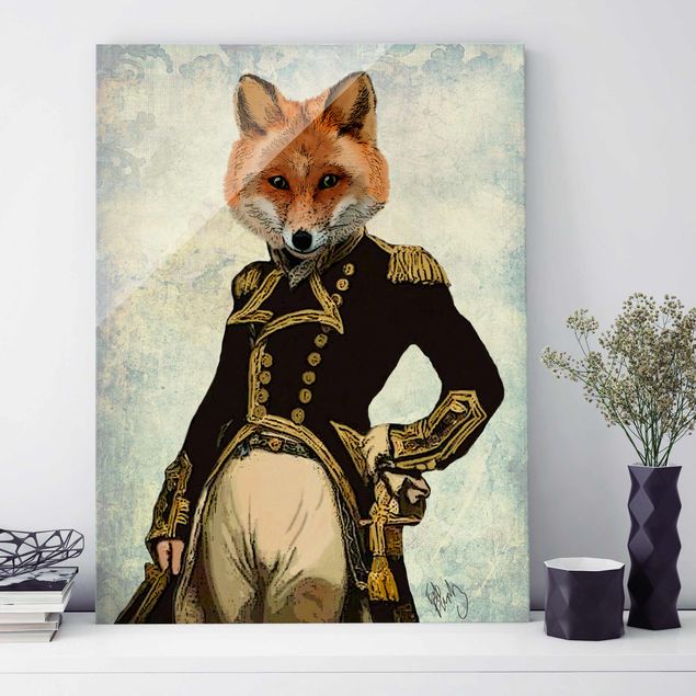 Decoración cocina Animal Portrait - Fox Admiral