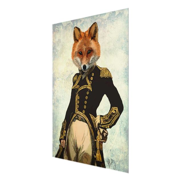Cuadros decorativos Animal Portrait - Fox Admiral