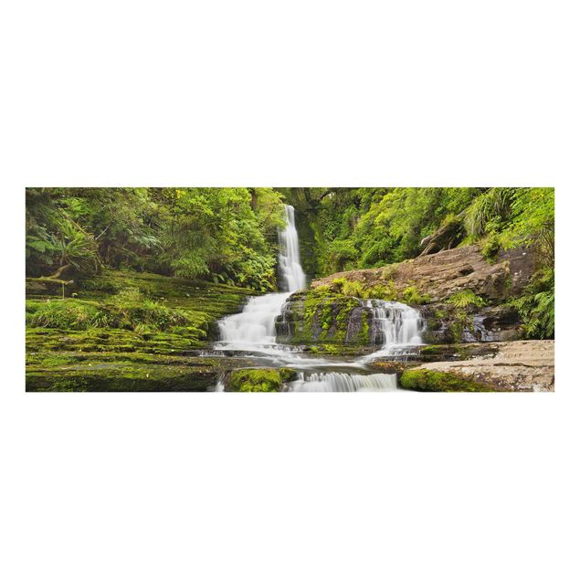 Cuadros naturaleza Upper Mclean Falls In New Zealand