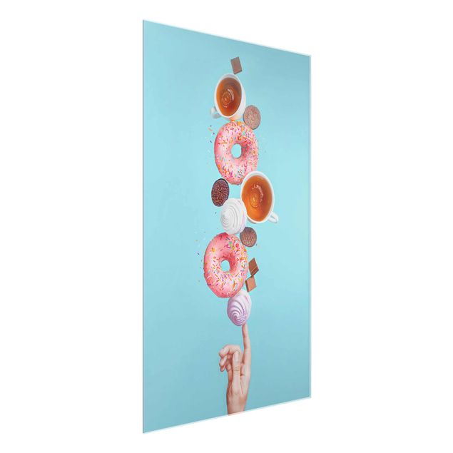 Tableros magnéticos de vidrio Weekend Donuts