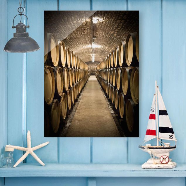 Cuadros retro vintage Wine cellar