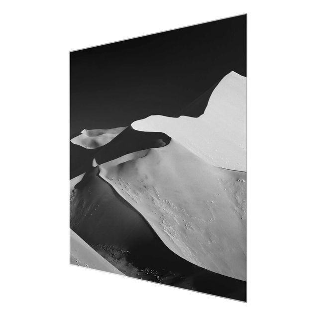 Cuadros de cristal abstractos Desert - Abstract Dunes
