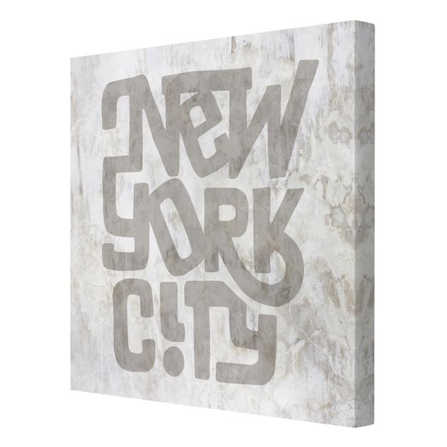 Cuadros para salones grises Graffiti Art Calligraphy New York City