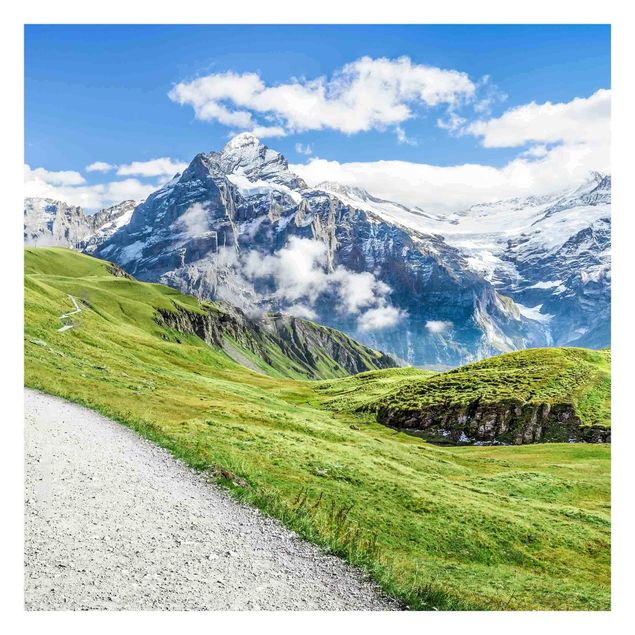 Papel pintado paisajes naturales Grindelwald Panorama