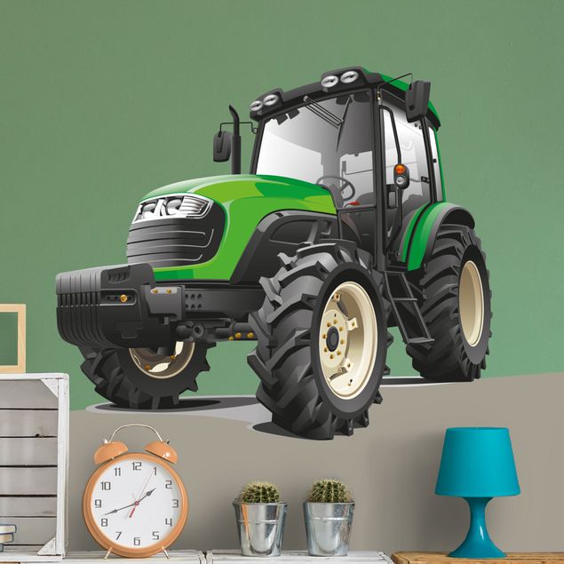 Vinilos de pared tractores Big green tractor