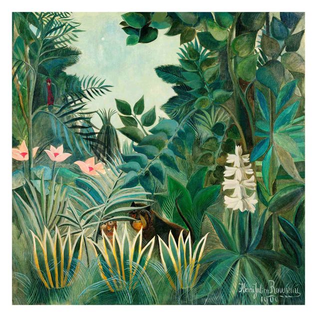 Papel de pared Henri Rousseau - The Equatorial Jungle