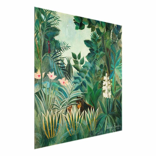 Cuadros de selva Henri Rousseau - The Equatorial Jungle