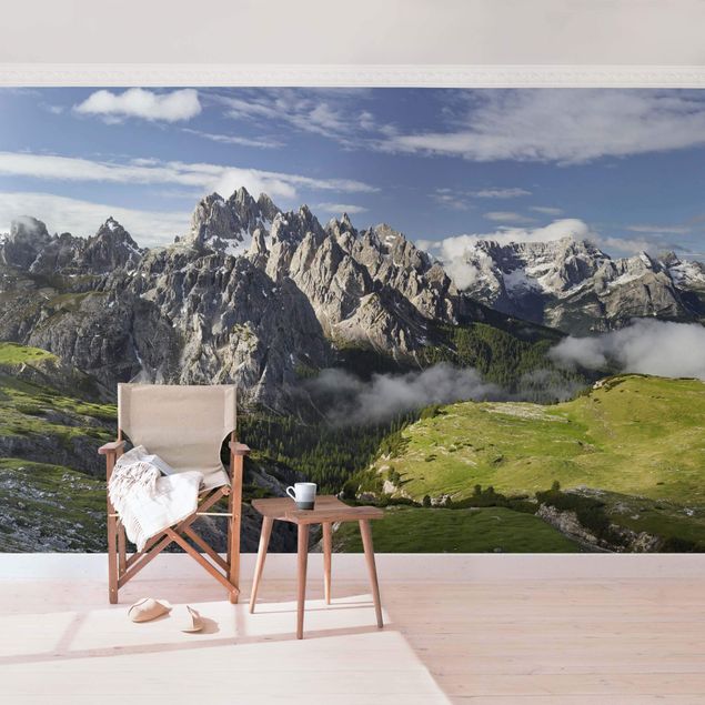 Papel pintado salón moderno Italian Alps