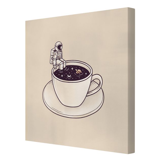 Cuadros en lienzo Cosmic Coffee