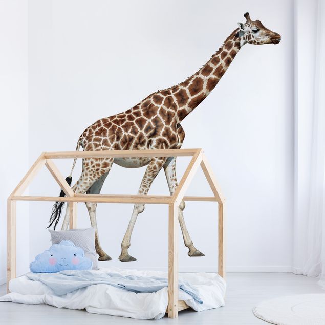 Decoración habitación infantil Running Giraffe