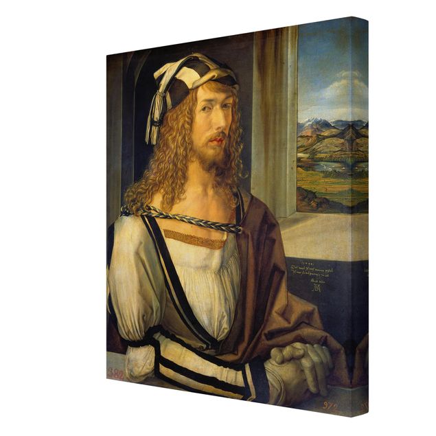 Cuadros de retratos Albrecht Dürer - Self-portrait at 26
