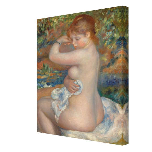 Lienzos de cuadros famosos Auguste Renoir - After the Bath