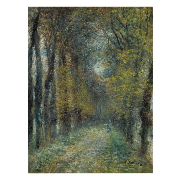 Cuadros de árboles Auguste Renoir - The Allée
