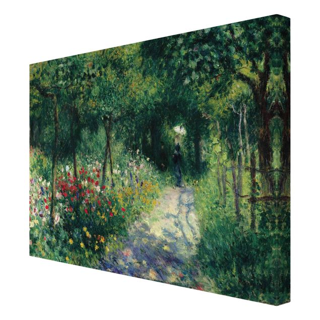 Lienzos de cuadros famosos Auguste Renoir - Women In A Garden