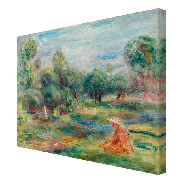 Cuadros paisajes Auguste Renoir - Landscape At Cagnes