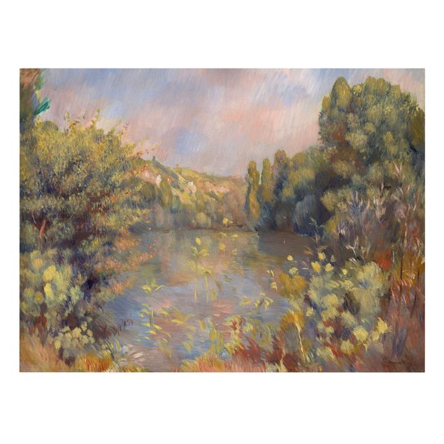 Cuadros árboles Auguste Renoir - Lakeside Landscape