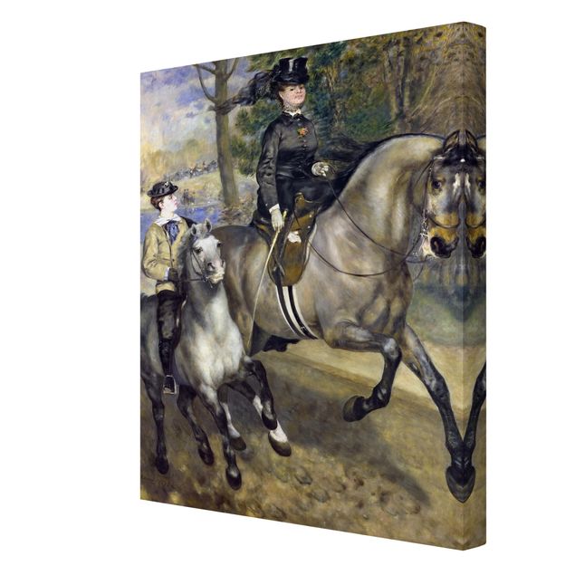 Estilos artísticos Auguste Renoir - Riding in the Bois de Boulogne
