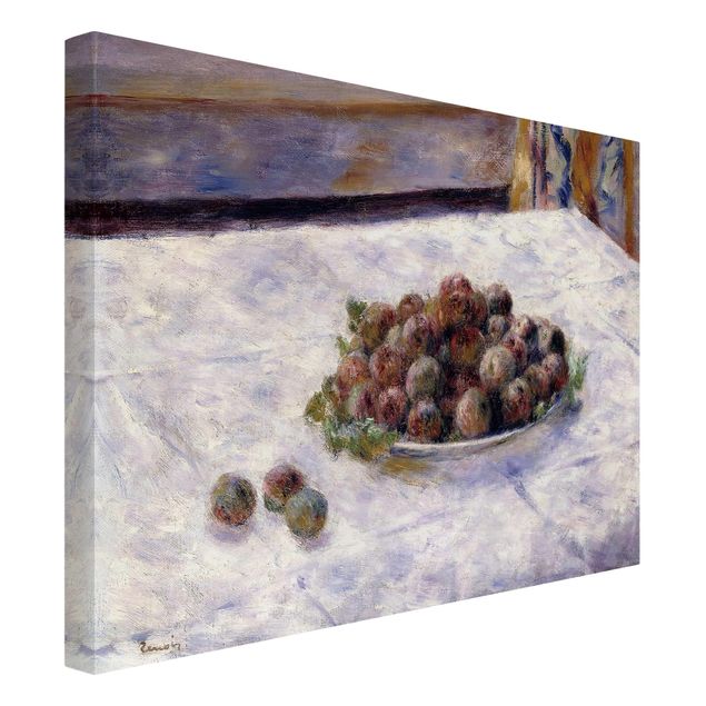 Estilos artísticos Auguste Renoir - Still Life, A Plate Of Plums