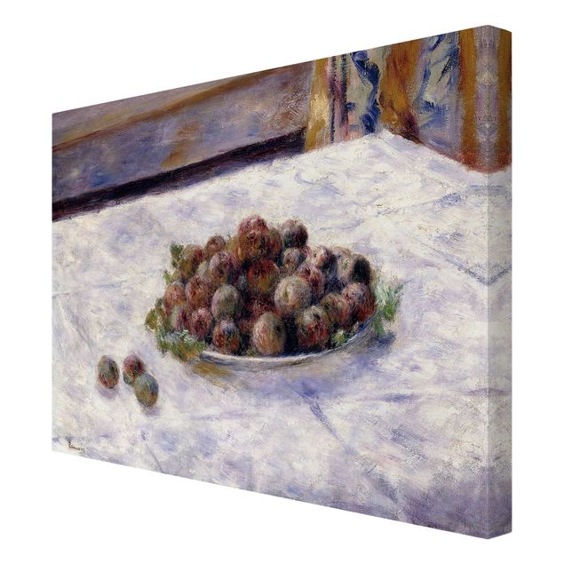 Reproducciónes de cuadros Auguste Renoir - Still Life, A Plate Of Plums