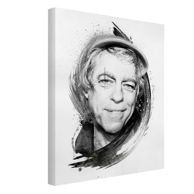 Cuadros decorativos modernos Bob Geldof - Strassenkoeter - Viva Con Agua