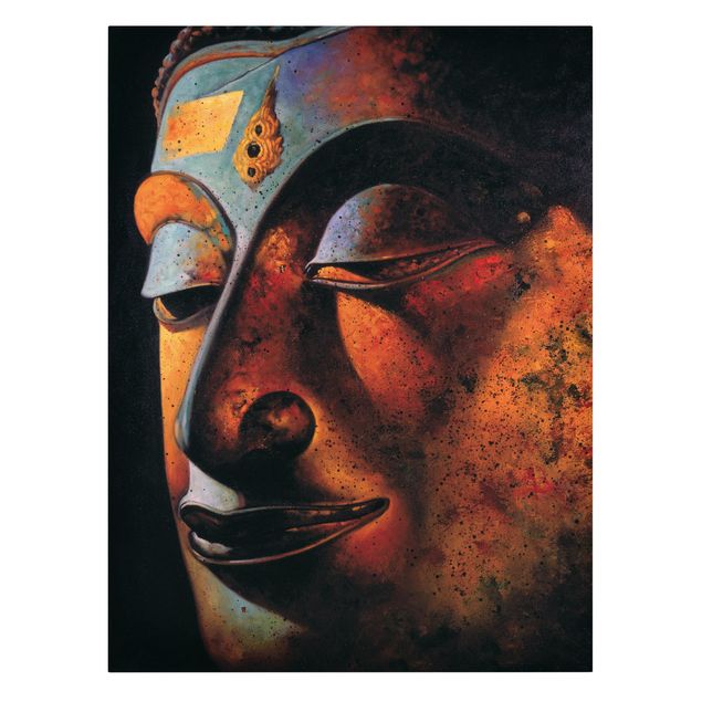 Cuadros naranja Bombay Buddha