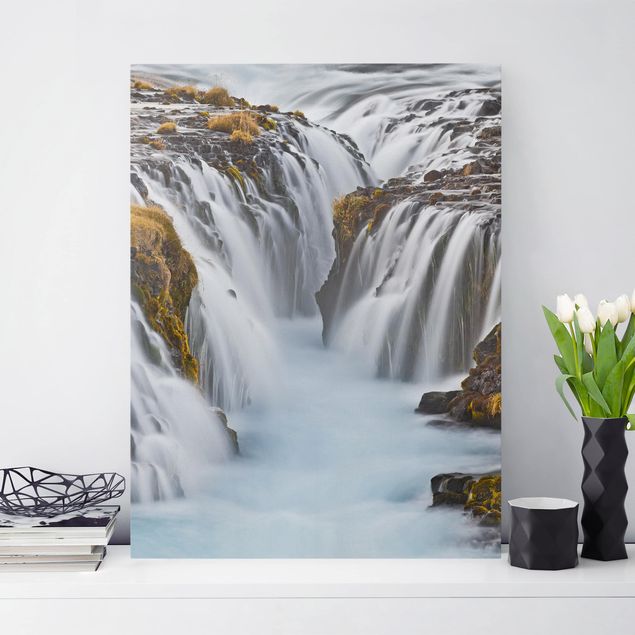 Decoración de cocinas Brúarfoss Waterfall In Iceland