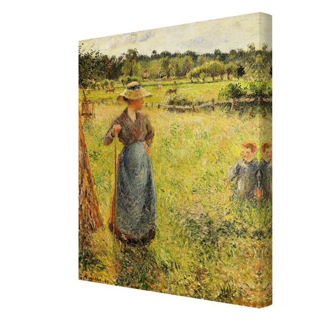 Láminas cuadros famosos Camille Pissarro - The Haymaker