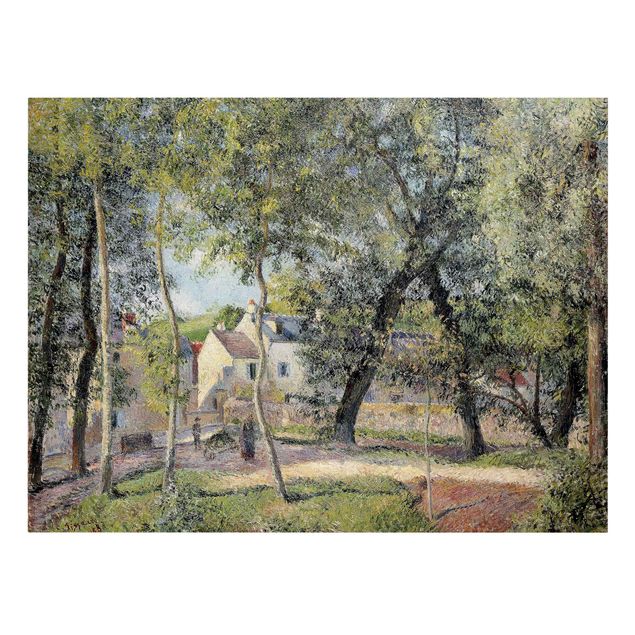 Estilo artístico Romanticismo Camille Pissarro - Landscape At Osny Near Watering