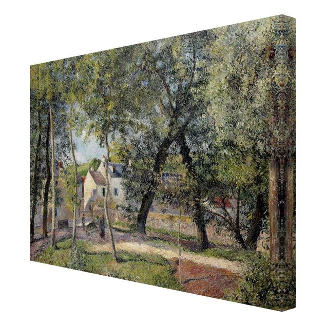 Cuadros famosos Camille Pissarro - Landscape At Osny Near Watering
