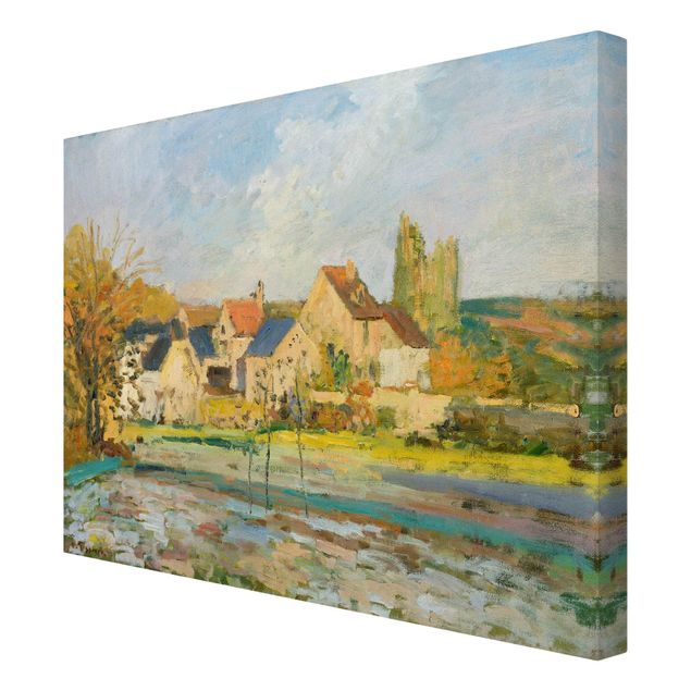 Reproducciones de cuadros Camille Pissarro - Landscape Near Pontoise