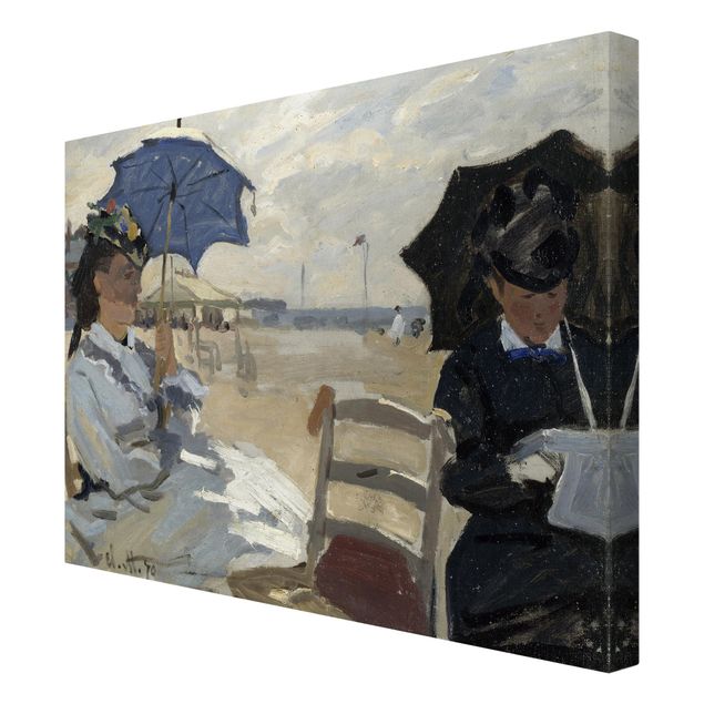 Cuadros de playa y mar Claude Monet - At The Beach Of Trouville