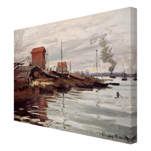 Cuadros playas Claude Monet - The Seine At Petit-Gennevilliers