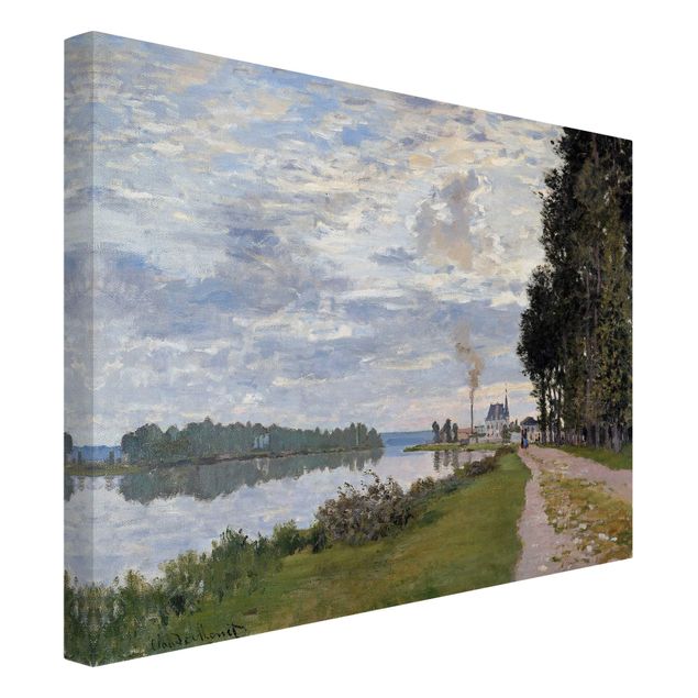 Estilos artísticos Claude Monet - The Waterfront At Argenteuil